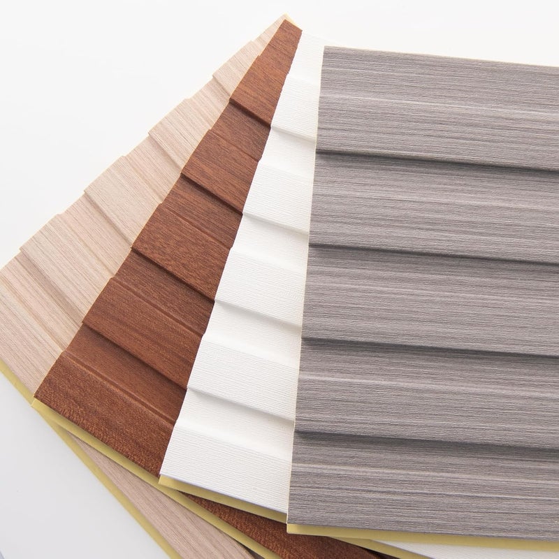 Art3d Slat Wall Panels, WPC Soundproof 3D Wall Paneling for Interior Wall Decor, TV Background, Samples 5-Pack 6 x 6 in. - Image 4